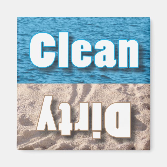 Aimant propre ou sale (Devant)