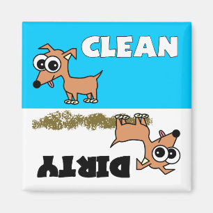 Aimant propre/sale de chiwawa mignon de