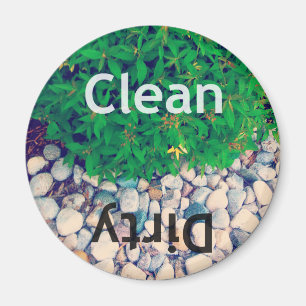 Aimant Propre-Sale de lave-vaisselle