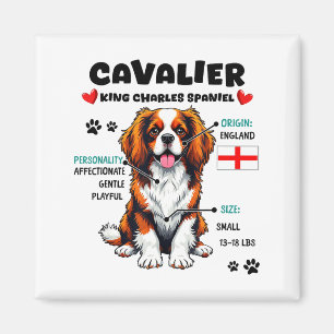 Aimant Propriétaire de Cavalier King Charles Spaniel Amou