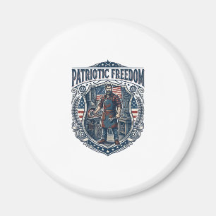 Aimant Propriétaire de petite entreprise patriotique