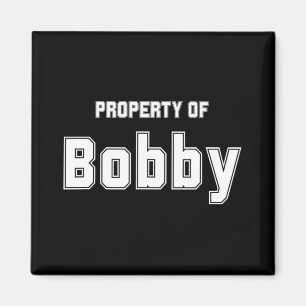Aimant Propriété de Bobby Cadeaux drôles de Bachelorette
