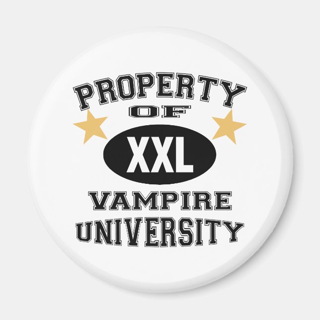 Aimant Propriété De L'Université Vampire (Devant)