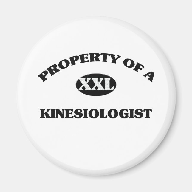 Aimant Propriété d'un KINESIOLOGIST (Devant)