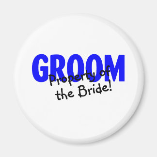 Aimant Propriété Groom De La Mariée