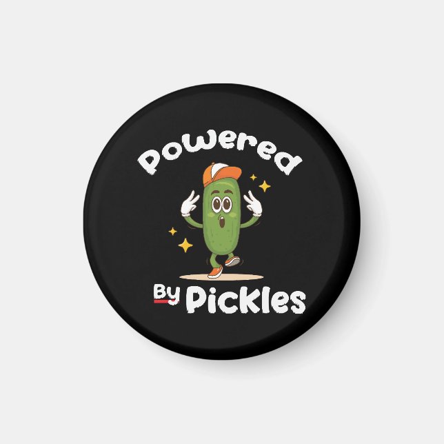 Aimant Propulsé par Pickles Aliment Cornichon Drôle (Devant)