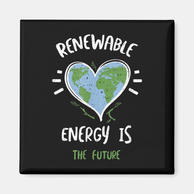 Aimant Protection de l'environnement_ Énergie Renouvelabl (Devant)