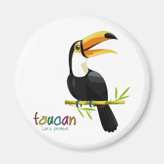 Aimant Protéger le Toucan