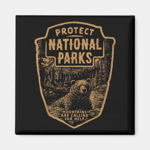 Aimant Protéger les parcs nationaux Résister