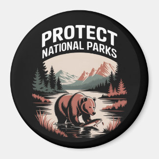 Aimant Protéger nos parcs nationaux