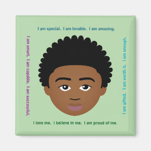 Aimant #Proud2BNaturalMe #LockerAffirmations