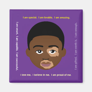 Aimant #Proud2BNaturalMe #LockerAffirmations