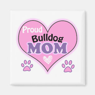 Aimant Proud Bulldog maman