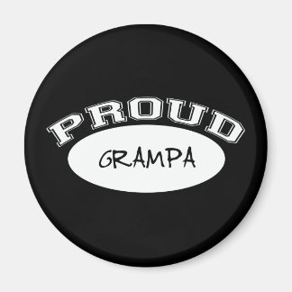 Aimant Proud Grampa (blanc)