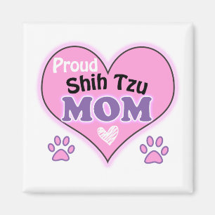 Aimant Proud Shih Tzu mom