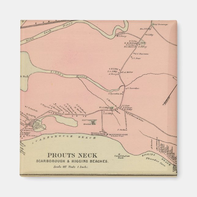 Aimant Prouts Neck Scarborough, Higgins (Devant)