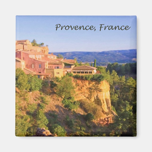 Aimant Provence, village magnétique de France (Devant)