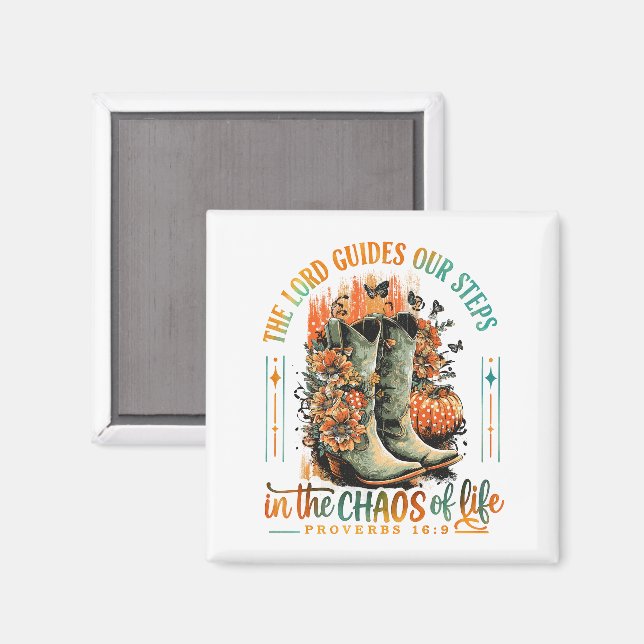 Aimant Proverbes 16:9 (Recto/Verso)