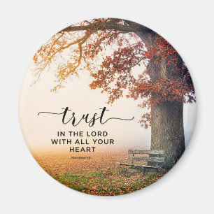 Aimant Proverbes 3:5 Faites confiance au Seigneur avec to