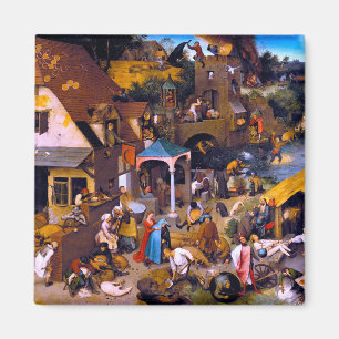 Aimant Proverbes du Néerlandais, Pieter Bruegel l'Ancien
