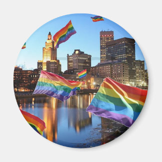 Aimant Providence, RI Flying Pride