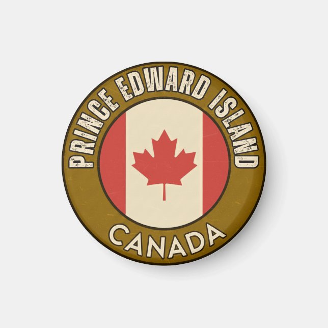 Aimant Province de l'Île-du-Prince-Édouard Canada (Devant)