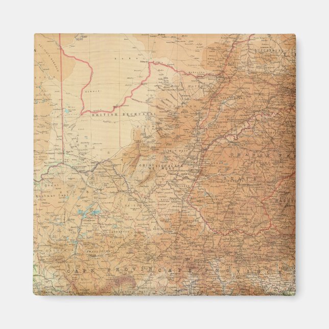 Aimant Province du Cap composite, Transvaal (Devant)