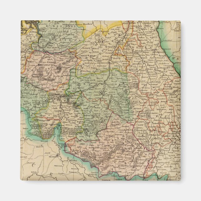 Aimant provinces de Belgique (Devant)