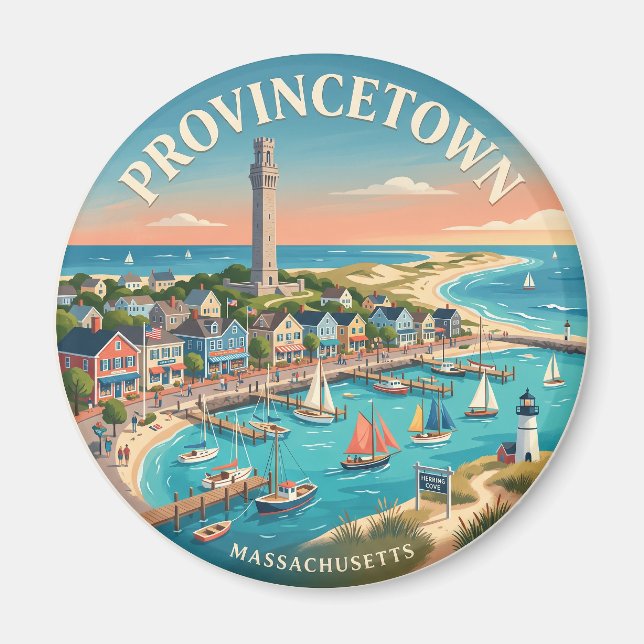 Aimant Provincetown USA (Devant)