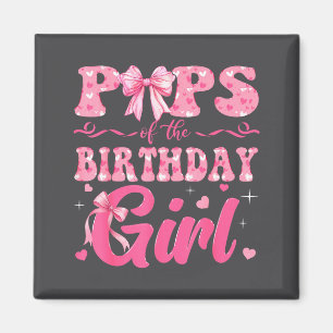 Aimant Ps de la fille d'anniversaire famille Nk Coquette