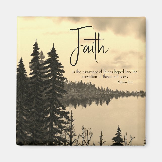 Aimant Psaume 46:10 Soyez toujours et sachez que je suis  (Devant)