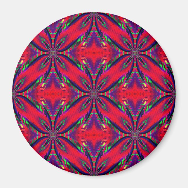 Aimant Psychedelic Butterflies... (Devant)