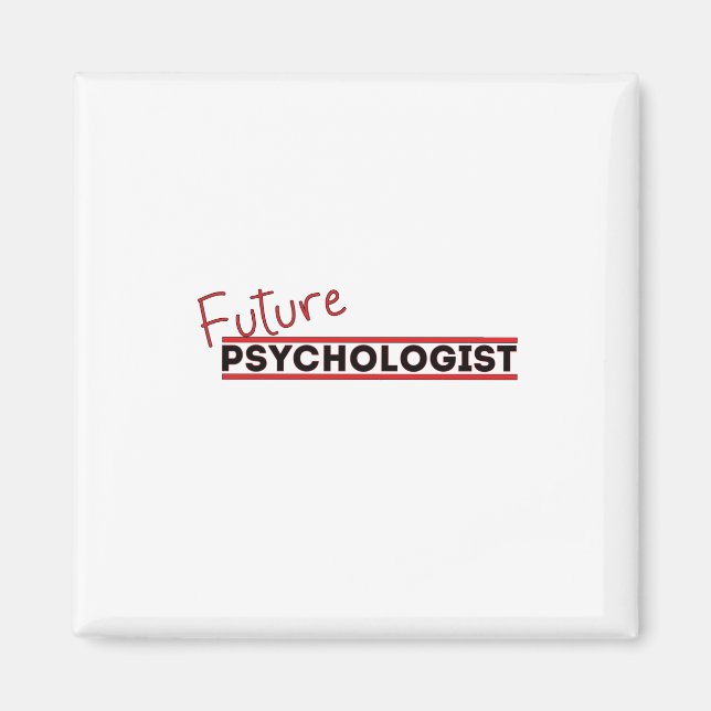 Aimant Psychologue de l'avenir (Devant)