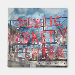 Aimant Public Market Center à Seattle Washington