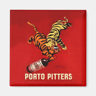 Aimant Publicité pour Porto Liqueur de Leonetto Cappiello