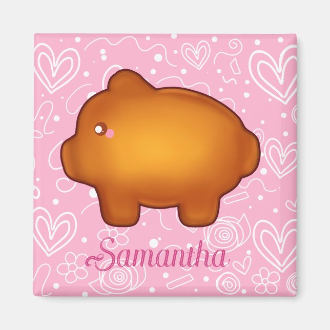 Aimant Puerquito De Piloncillo Pan Dulce (Devant)