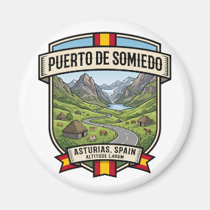 Aimant Puerto de Somiedo Espagne Route Alpine