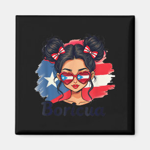 Aimant Puerto Rico Patrimoine hispanique Chignon désordon