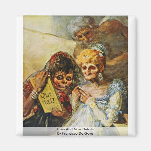 Aimant Puis et maintenant détails par Francisco De Goya