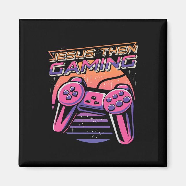 Aimant Puis Jeu Gamer Christian Boys Vidéo Jeu Contro (Devant)