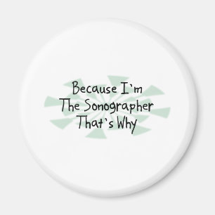 Aimant Puisque je suis le Sonographer