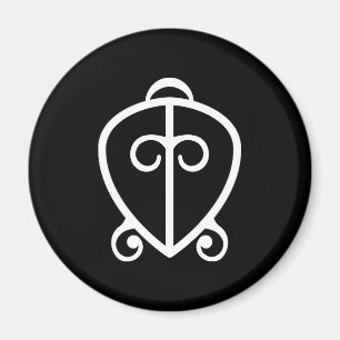 Aimant Puissance d'Odo Nnyew Fie Kwan   de symbole