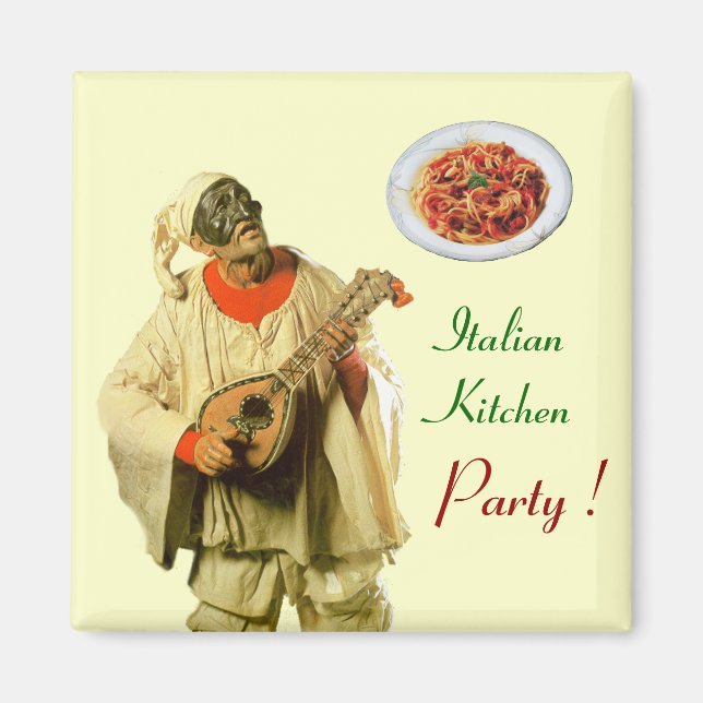 AIMANT PULCINELLA,ITALIAN KITCHEN SPAGHETTI PARTY (Devant)