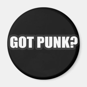 Aimant PUNK OBTENU ? chemises de musique de punk rock de