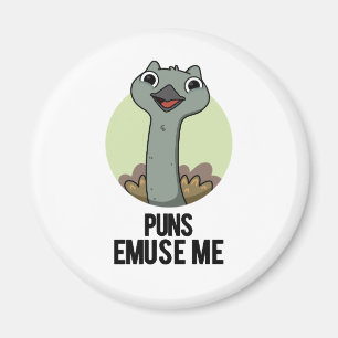 Aimant Puns Emuse Me Drôle Emu Pun
