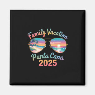 Aimant Punta Cana 2025 Séjour familial assorti Tri de pla