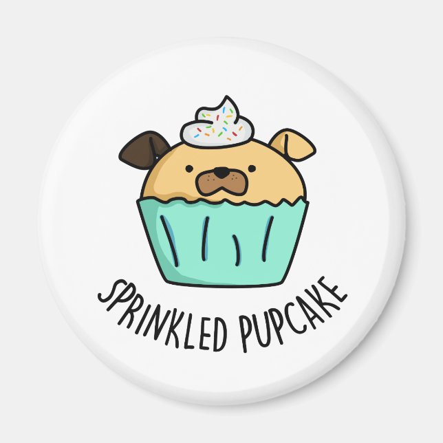 Aimant Pupcake Pupcake Pupcake (Devant)