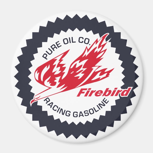 Aimant Pure Firebird Racing Essence signe vintage (Devant)