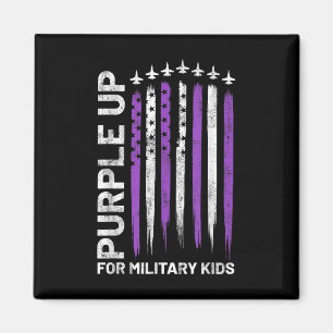 Aimant Purge Pour Enfants Militaires Drapeau Militaire En