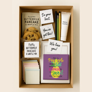 Aimant Purple Be a Pineapple Quote